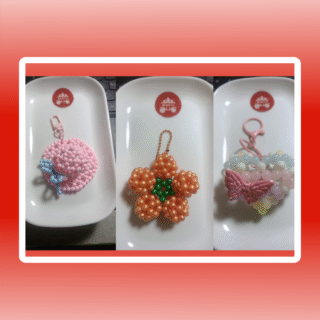 Bagcharm Berbagai Bentuk Mini